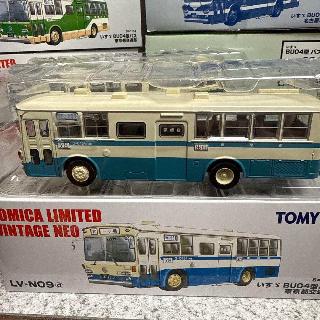 サ*カ様 トミカリミテッドヴィンテージネオLV-N09いすゞBU 04型バス5台