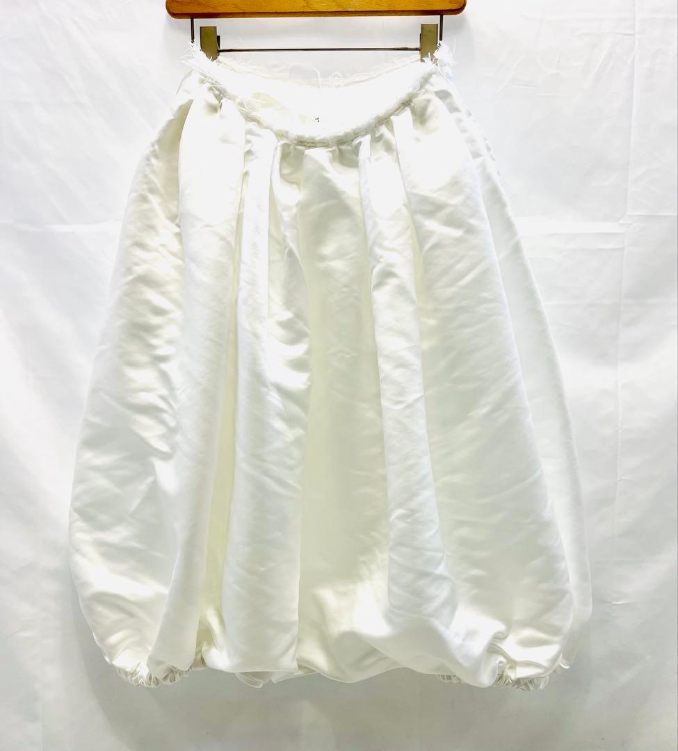 ｍ0717-44　コムデギャルソン　サテンサルエルパンツ　XS　バルーンパンツ