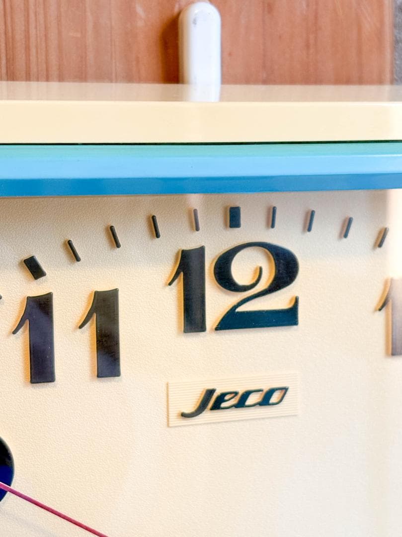 jeco 1970年代　掛け時計　ポストモダン　ミッドセンチュリー