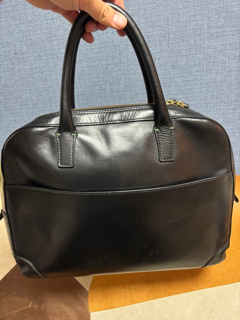 Boldrini Montecatini ビジネスバッグ 黒　定価71500円