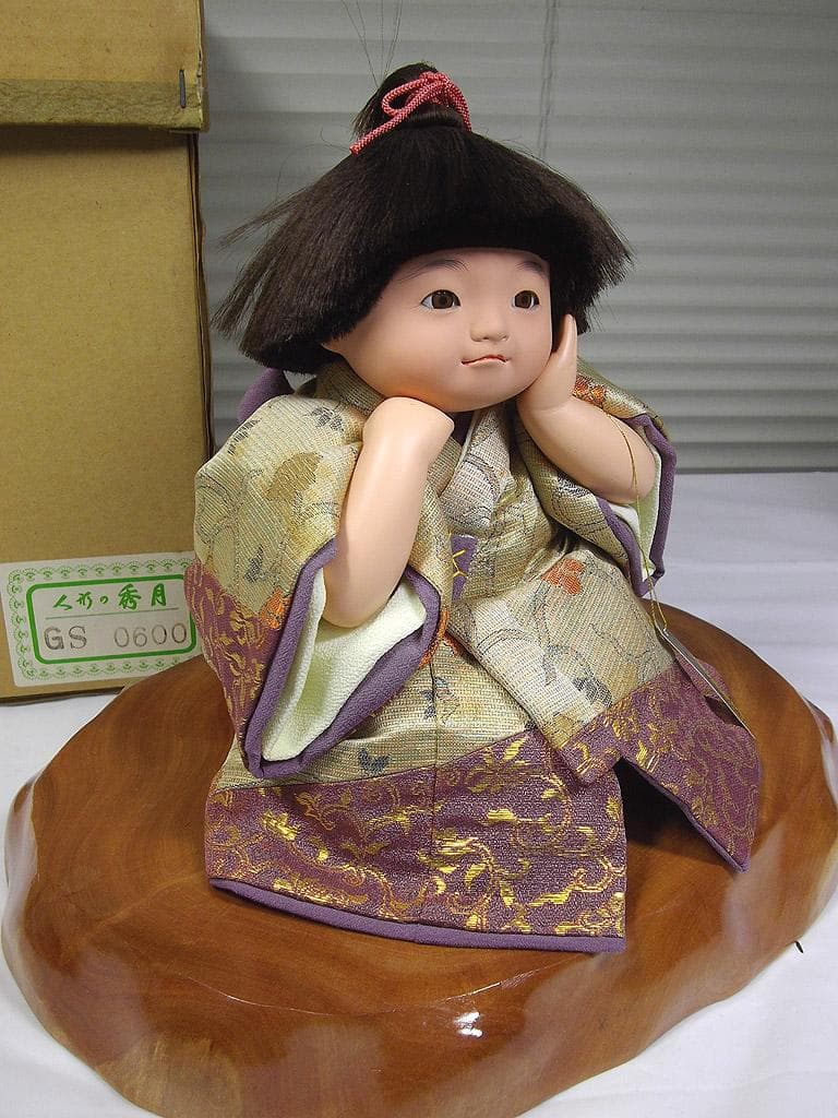 表情人形 市松人形 齊藤公司作 五月人形「夢」 武者人形