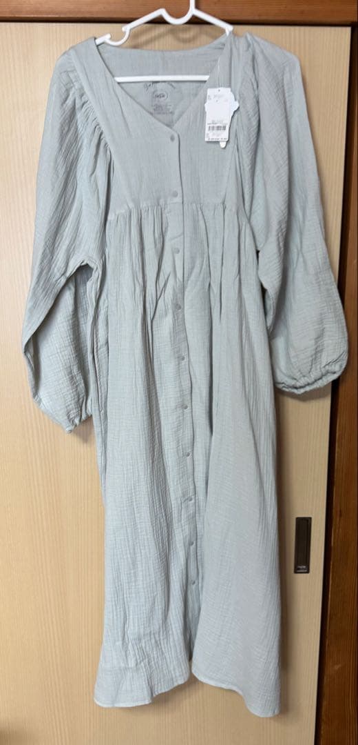 ジェラートピケ　マタニティガーゼワンピース　gelato pique 授乳服