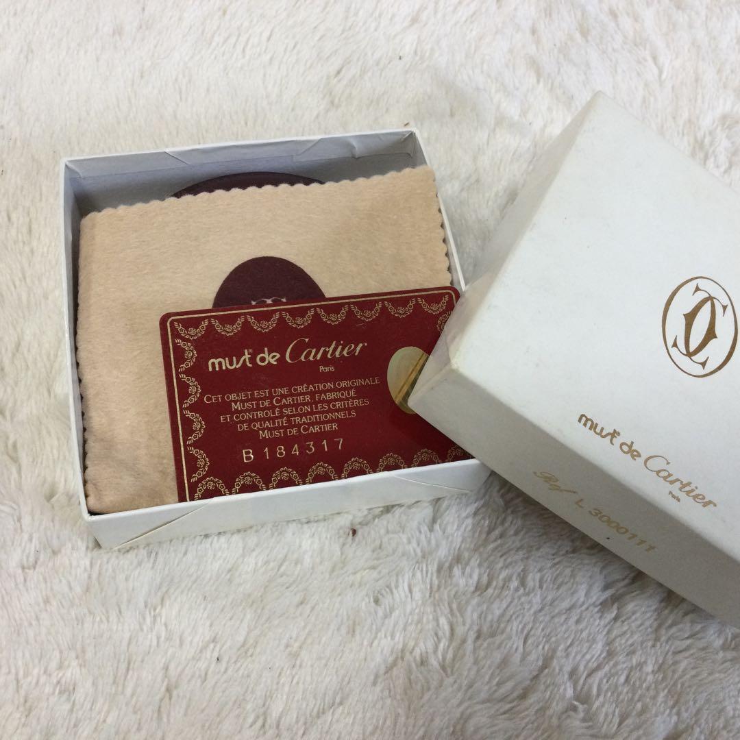 極美品✨Cartier マストライン レザー ケース ギャラ 箱付き