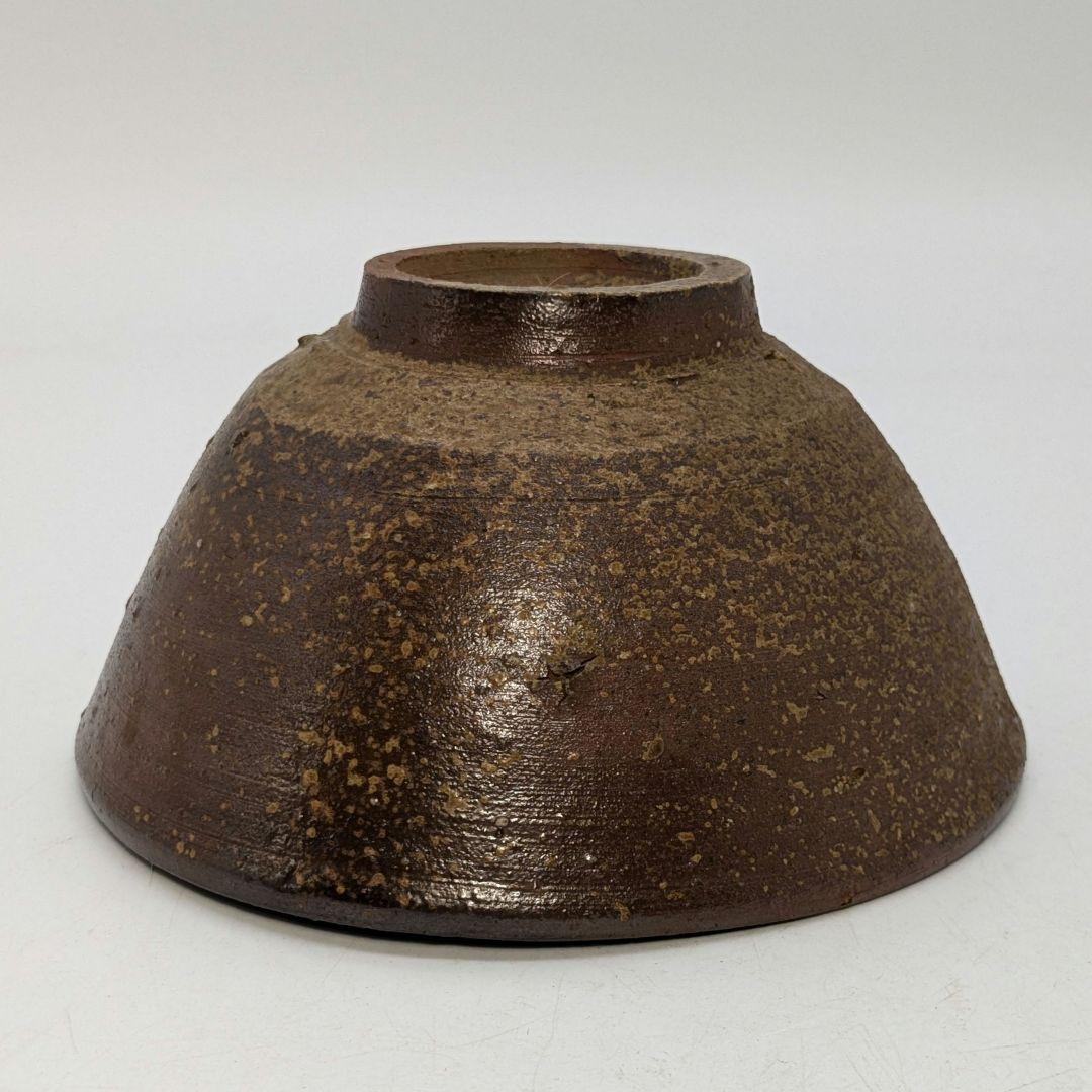 岡山県重要無形文化財 藤原建 備前焼 茶盌 合箱合布 抹茶