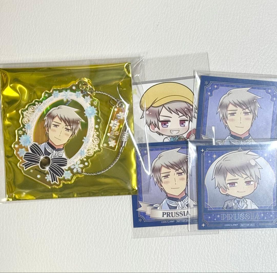 ヘタリア アモカフェ プロイセン オーロラアクリルキーホルダー - メルカリ