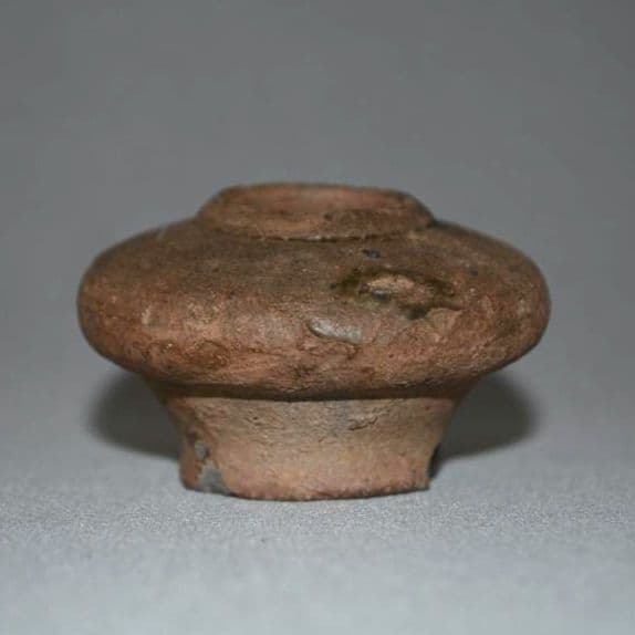 元代 出土品（広東）『丸形水盂』 古陶磁器 硯滴 水中丞 水丞