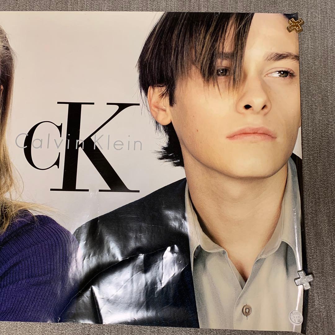 カルバンクライン ケイトモス エドワードファーロング 特大ポスター