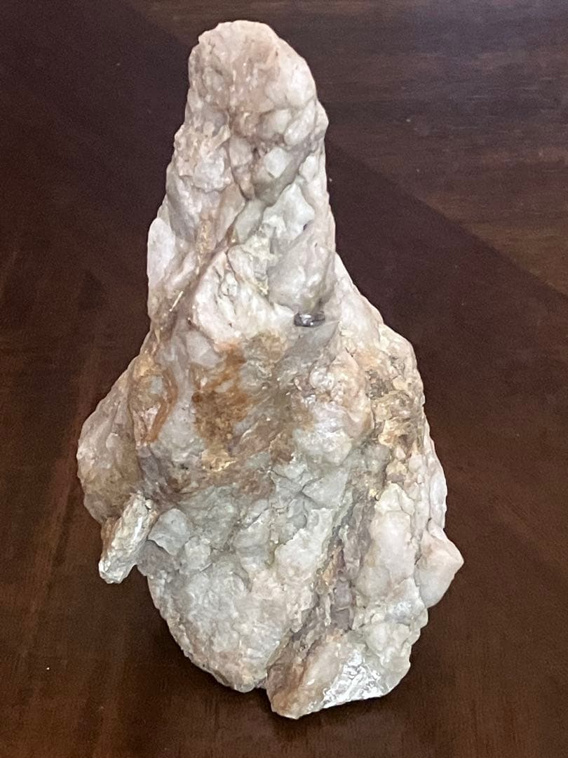 東広島鉱山産 ウルフラマイト（灰重石）石英 付き 標本