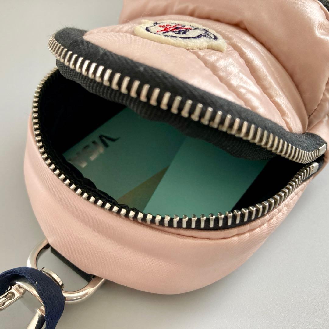 新品 未使用 モンクレール MONCLER ミニ財布 ケース キーホルダー
