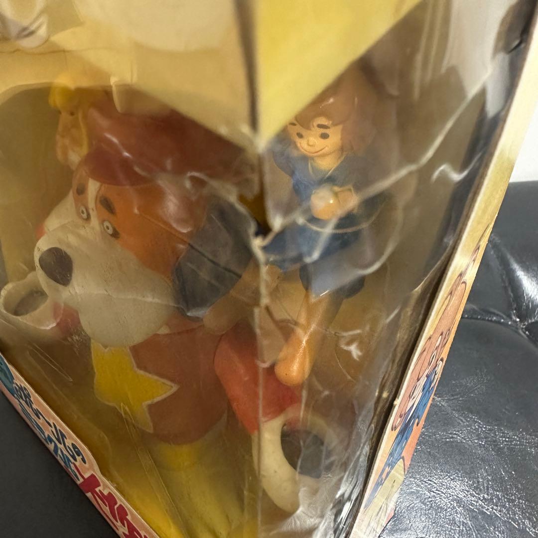 ポールのミラクル大作戦 ソフビ人形貯金箱　当時もの