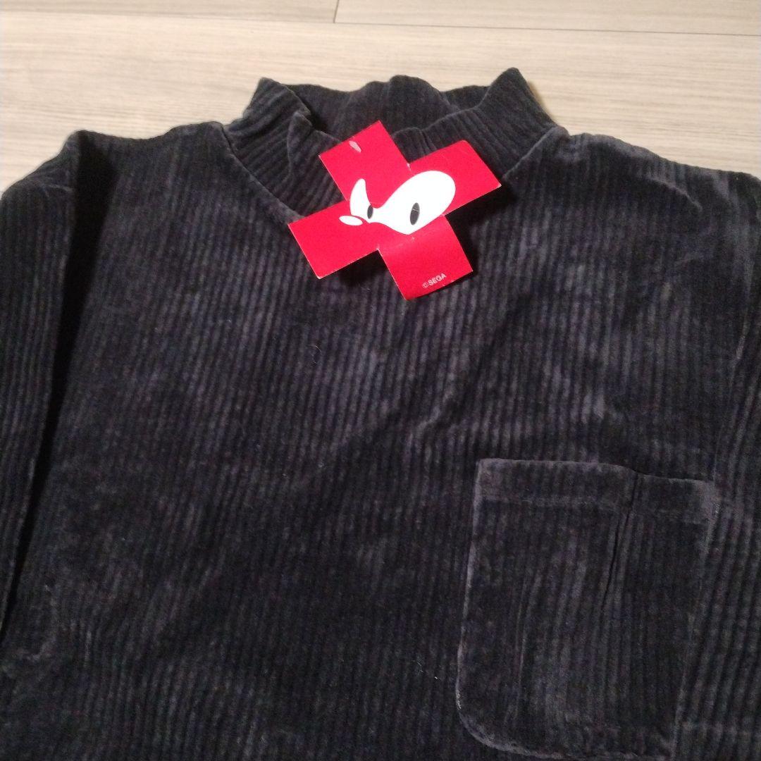超レア☆90's SEGA SONIC ハイネック タートルネック コーデュロイ 超