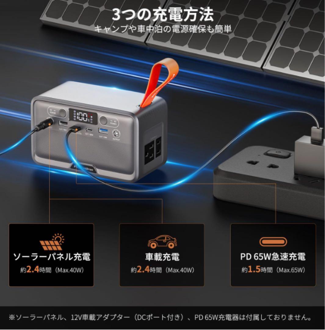 ❤️大特価❤️ ポータブル電源　89.6Wh AC DC 6つ出力ポート　急速充電