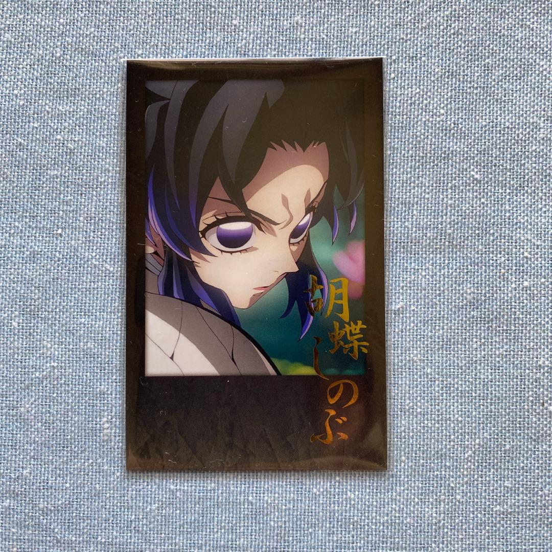 鬼滅の刃 胡蝶しのぶ チェキ風ブロマイド アクリルスタンド 無限城 お