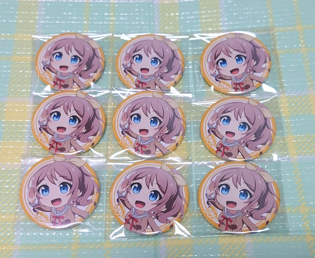 バンドリ 山吹沙綾 缶バッジ キャラバン