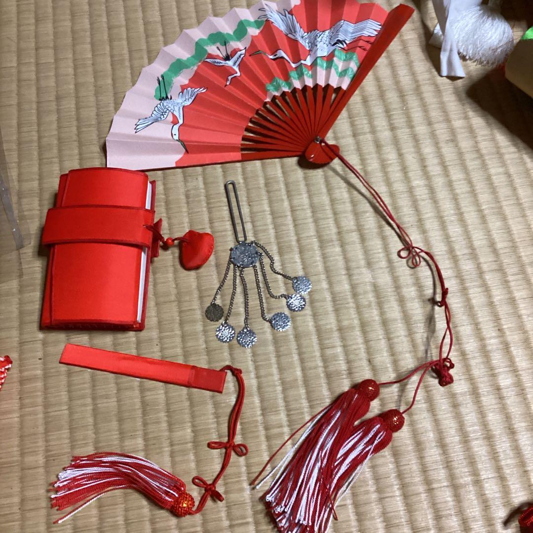 七五三七歳用フルセット帯幅18センチ　長さ127 センチ草履20センチ