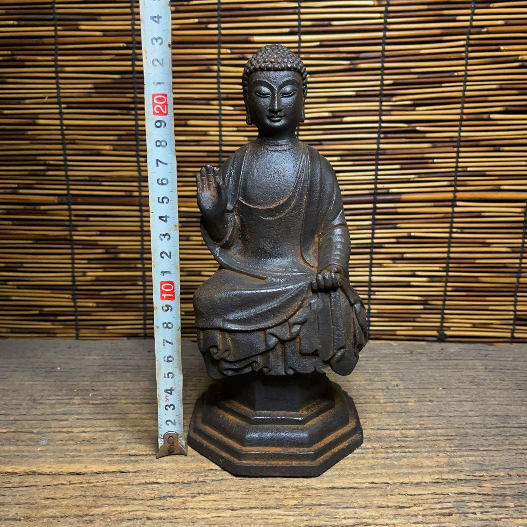 鉄器 鉄仏 釈迦牟尼仏仏像 仏堂 供養 工芸品 置物