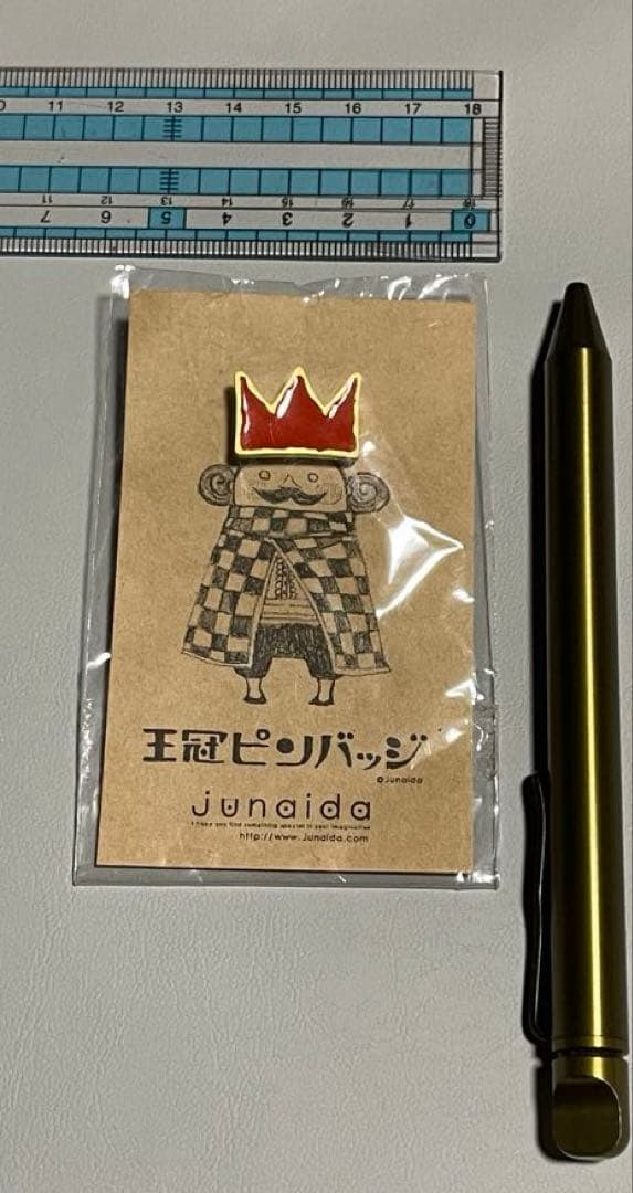 junaida 王冠ピンバッジ・当時物 - メルカリ