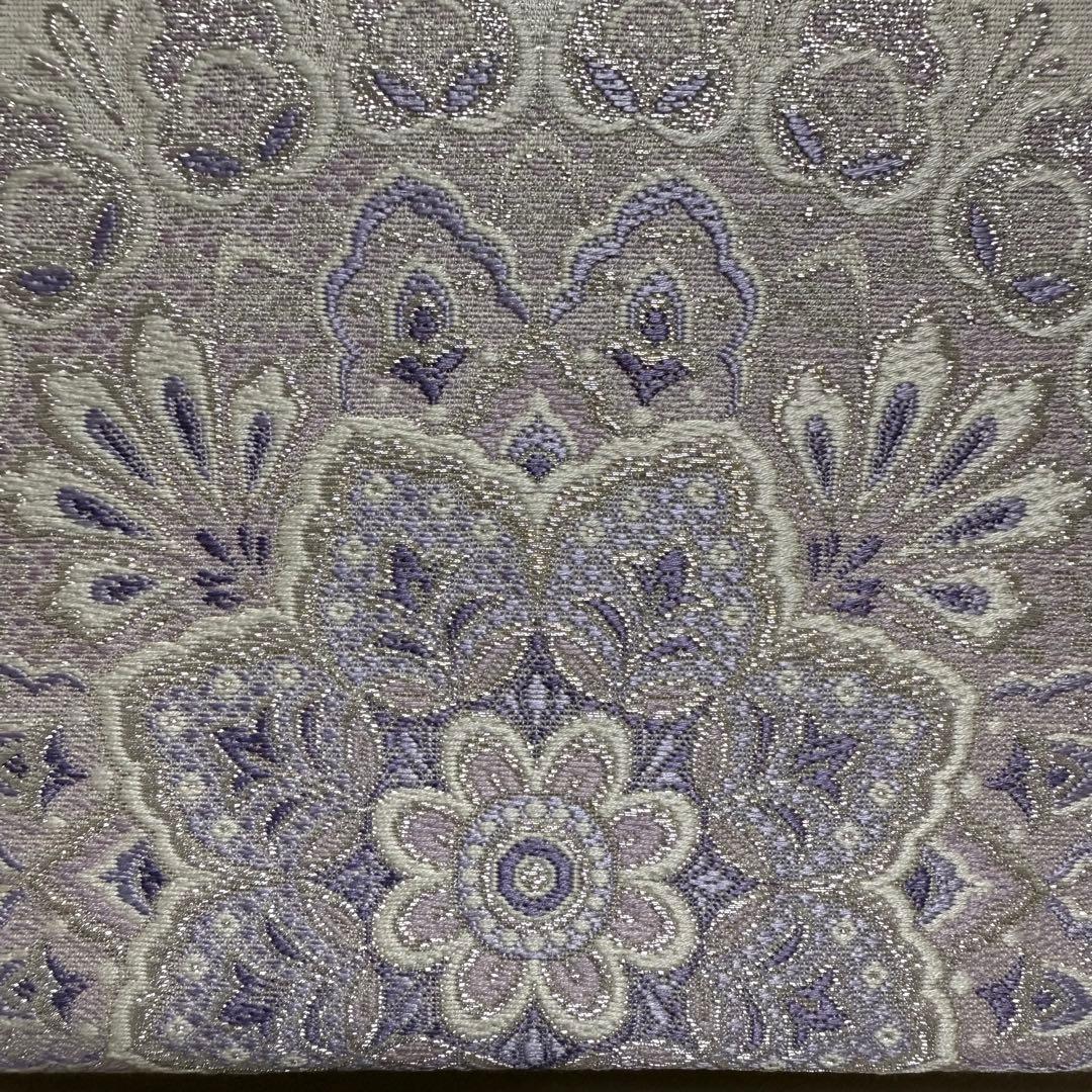 美庵 花柄刺繍 和装用バッグ