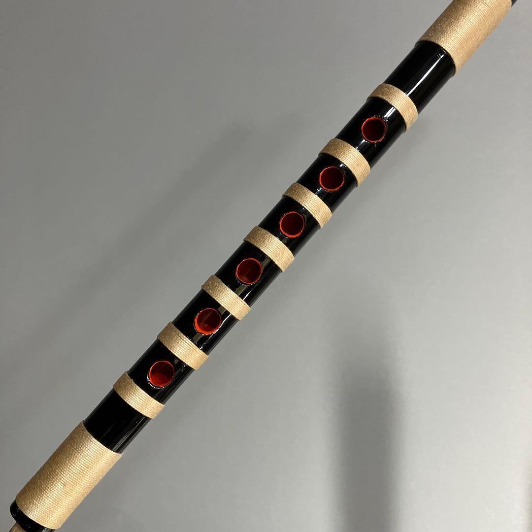 神楽笛（古典調篠笛、囃子笛）】MRK- 93 石見地方 和楽器 竹笛 総