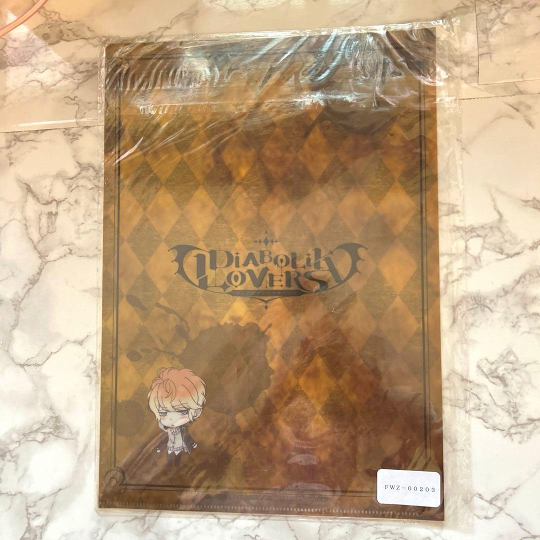 DIABOLIKLOVERS 逆巻シュウ アニメ版 クリアファイル - メルカリ