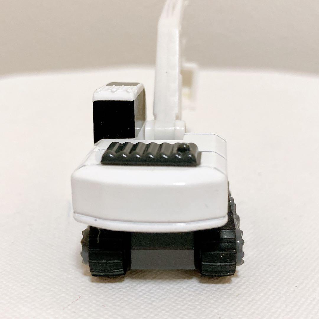 トミカ 油圧ショベル コマツ ホワイト 白 - メルカリ