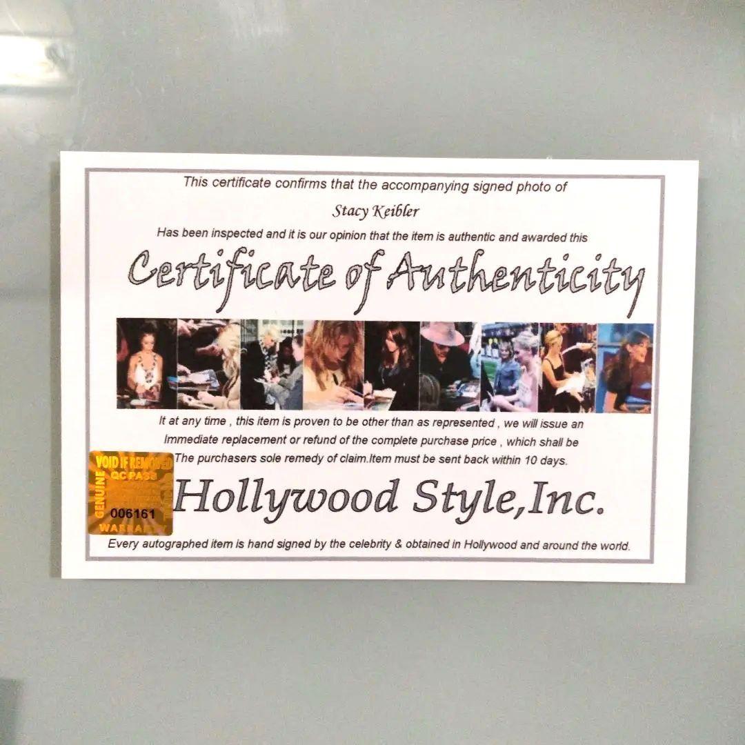 ステイシー・キーブラー直筆サイン入り超大型写真…