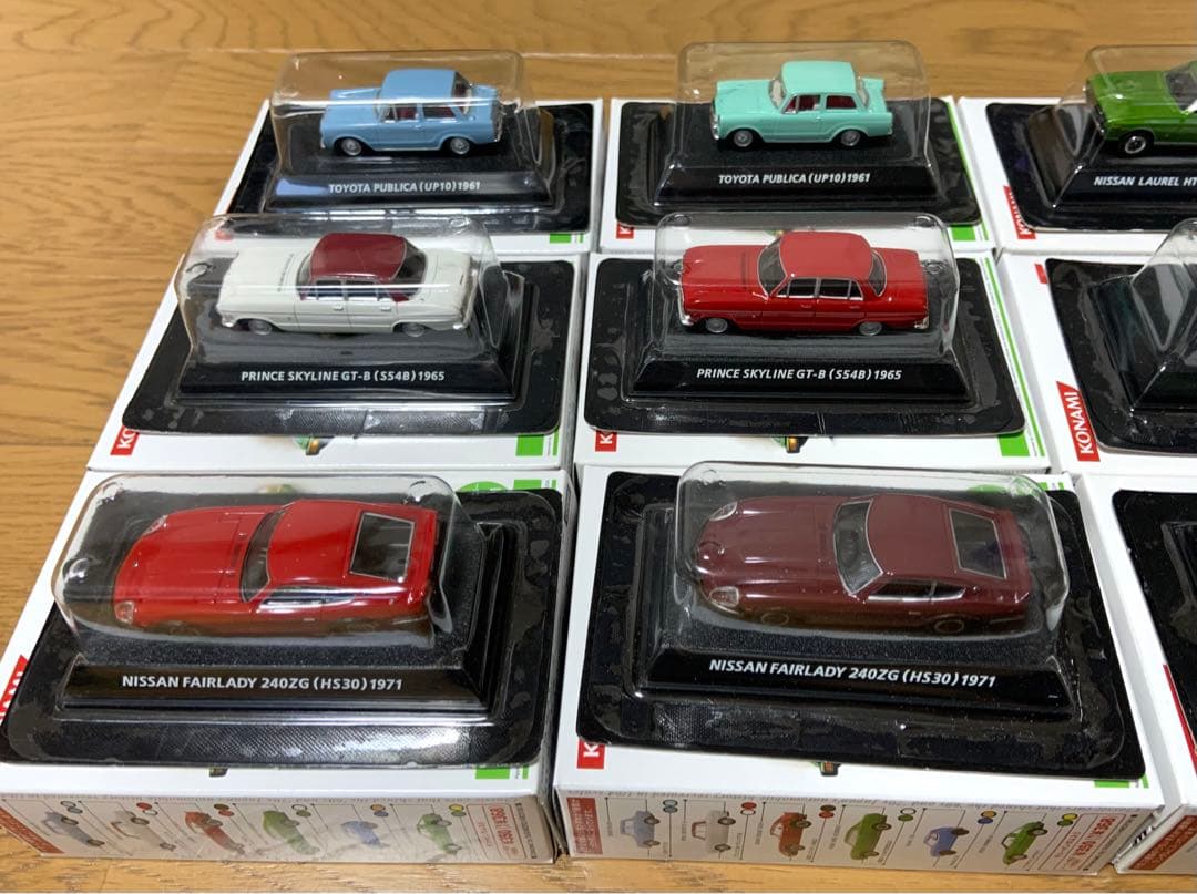 コナミ　絶版名車コレクション Vol.5　6車種・12点コンプリートセット