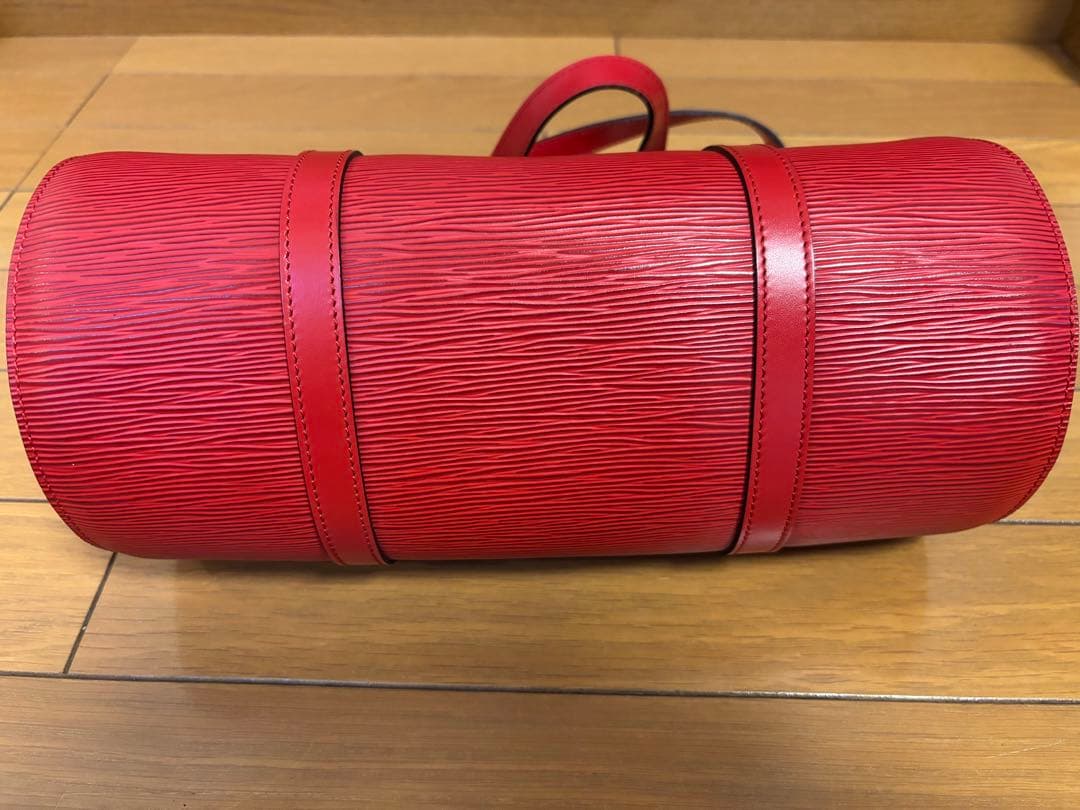 ルイヴィトン エピ スフロ カスティリアンレッド 赤 ミニポーチ付