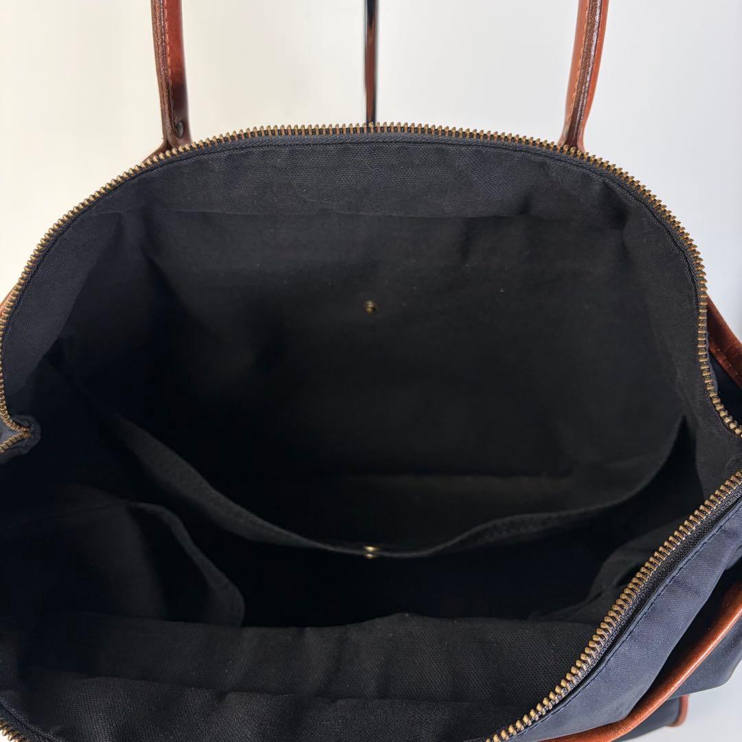 フェリージ ビジネスバッグ トートバックA4収納 ネイビー 20/24/1