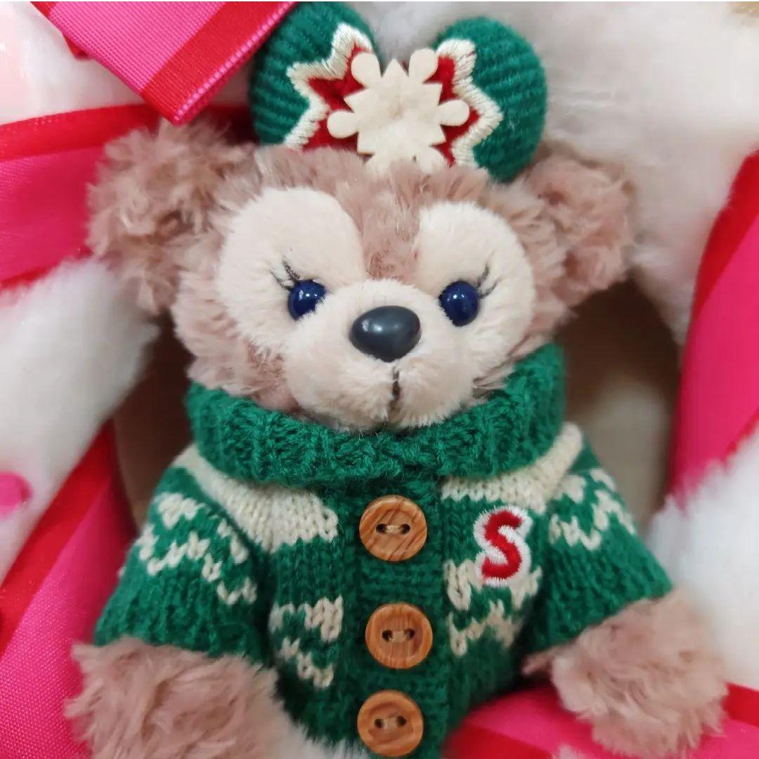 【タグ付き】クリスマスリース ダッフィー シェリーメイ ジェラトーニ ステラルー