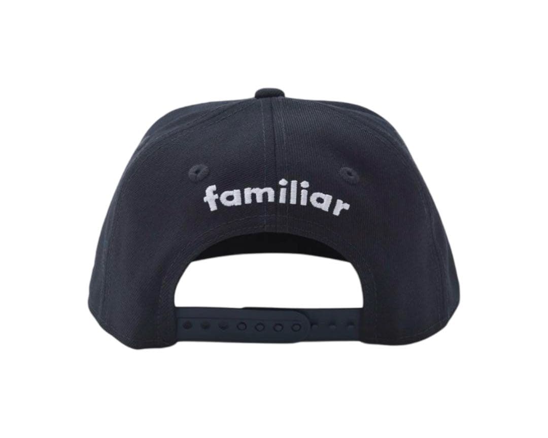 新品✨未開封】familiar ニューエラ キャップ ネイビー キッズの通販は