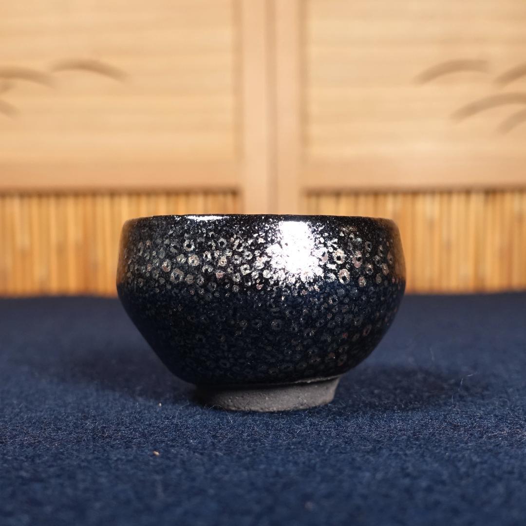 人間国宝 清水卯一 晩年の最上位作 蓬莱燿 盃 共箱