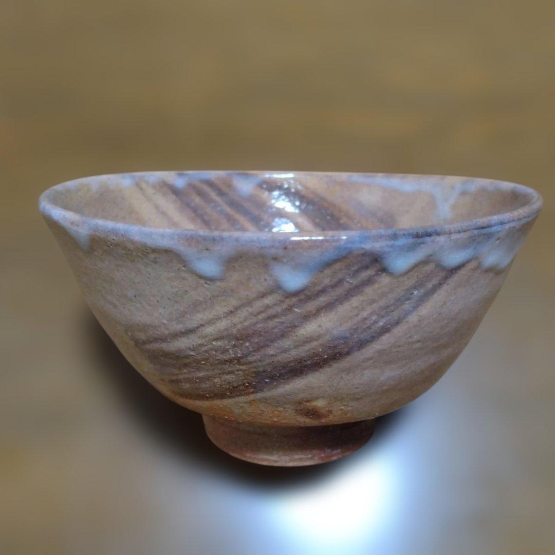 萩焼　波多野善蔵さんの刷毛目茶碗　抹茶茶碗
