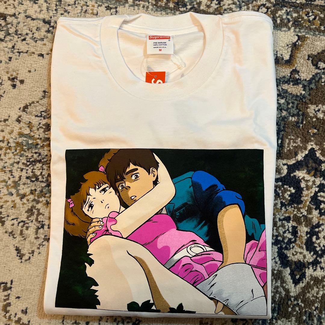 SUPREME アニメ Tシャツ サイン入り グレー15AW 前田俊夫