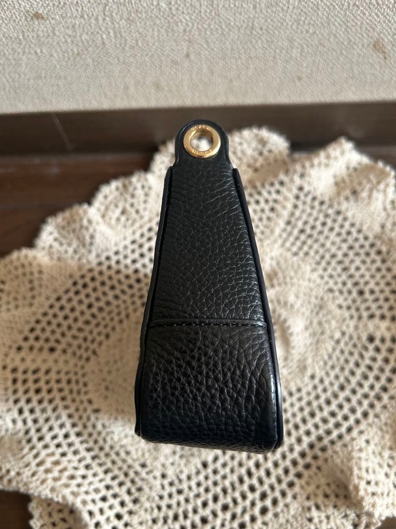 【美品】COACH コーチ★小さめ★ロゴマーク★ショルダーバッグ★黒