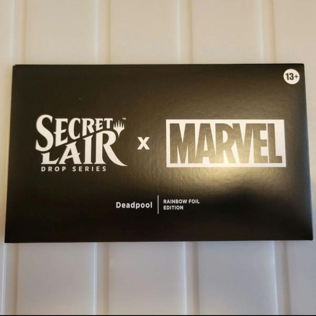 【新品未開封】Secret Lair x Deadpool MTG foil