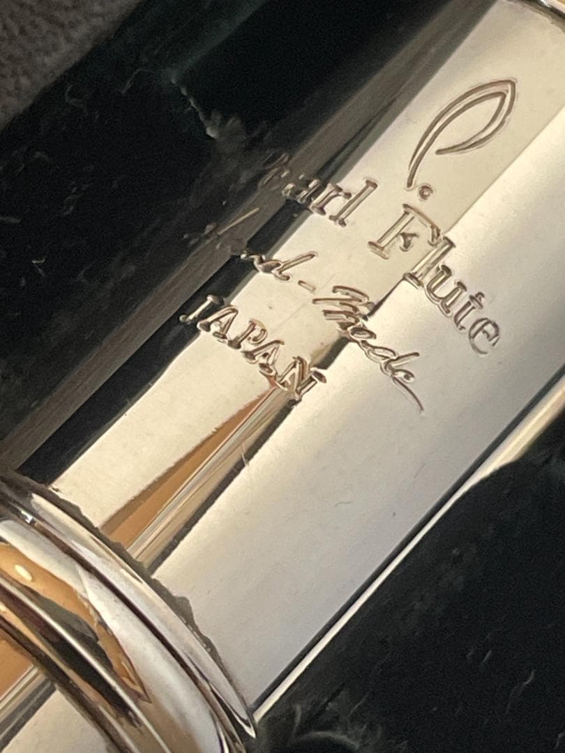 パール フルート 総銀製 マエスタ ソルダード インライン Ｅメカ付き