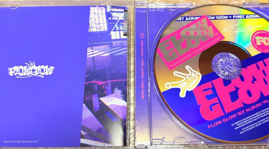 水宮枢　直筆アナジージャケット＆CD　FLOW GLOW 1stアルバム