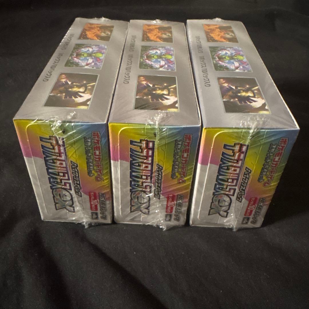 ポケモンカード テラスタルフェスEX 3BOX シュリンク付き　未開封