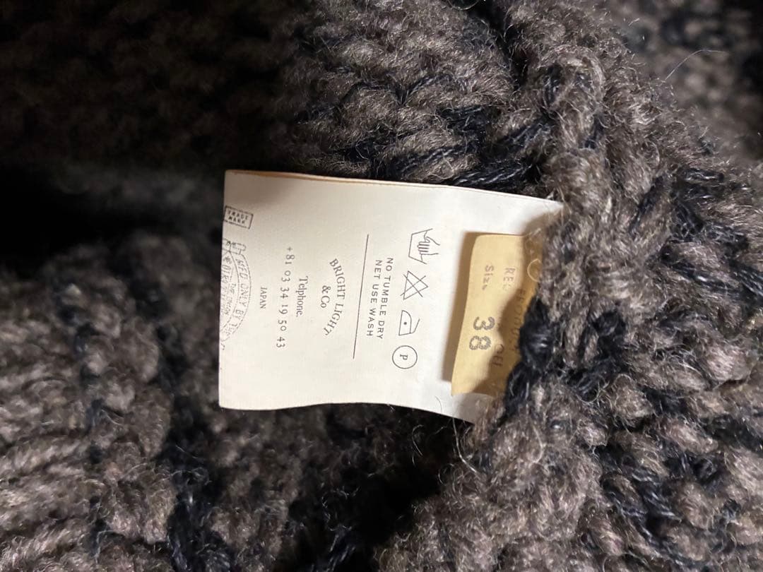 オールドジョー　カウチン　サイズ38