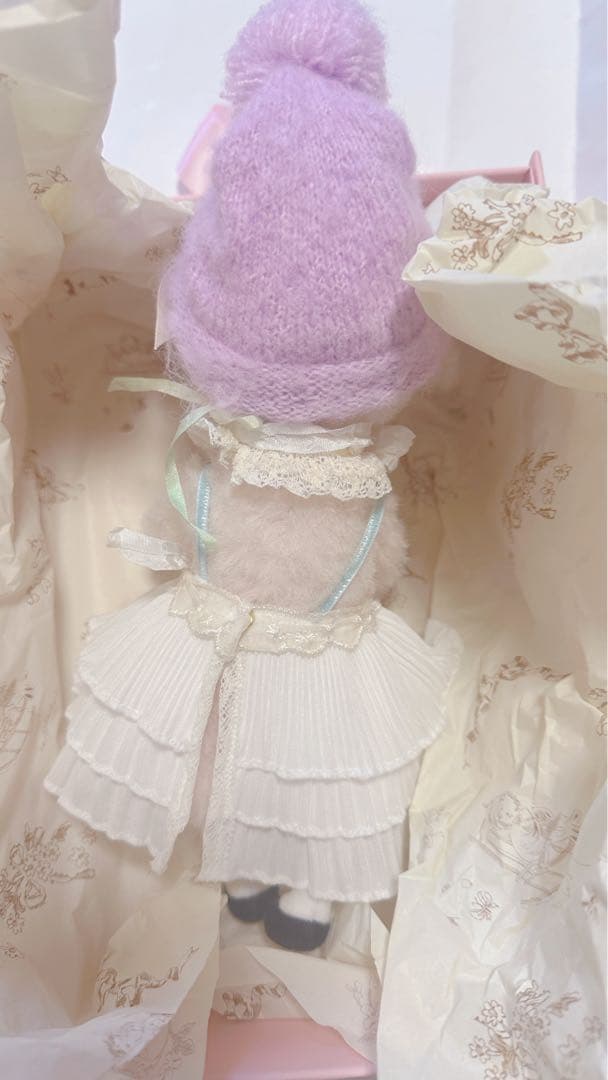 羊 人気作家 フェルト テディベア ハンドメイド ぬいぐるみ