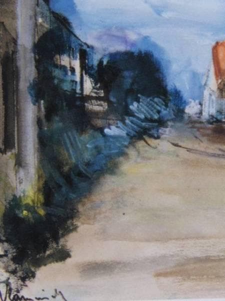 MAURICE DE VLAMINCKE、海外版超希少レゾネ、新品額装付