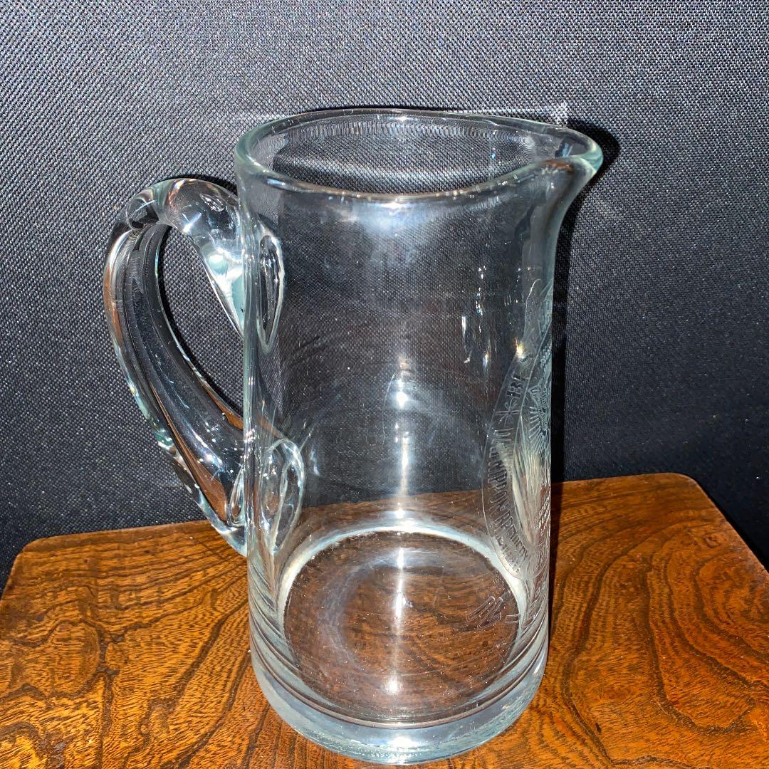 ☆［明治大正ロマン］戦前のアサヒビールのビアジョッキ 明治大正期