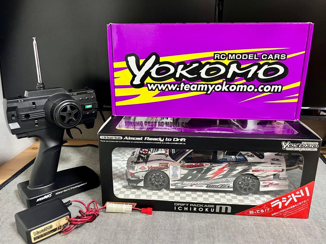 Yokomo Ichiroku M 1/16 ドリフトカー のむけん仕様ER34