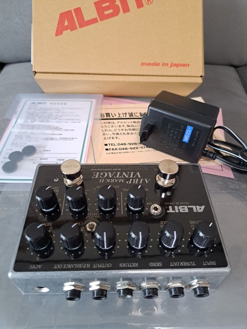 ALBIT A1BP VINTAGE MARKII ベースエフェクター