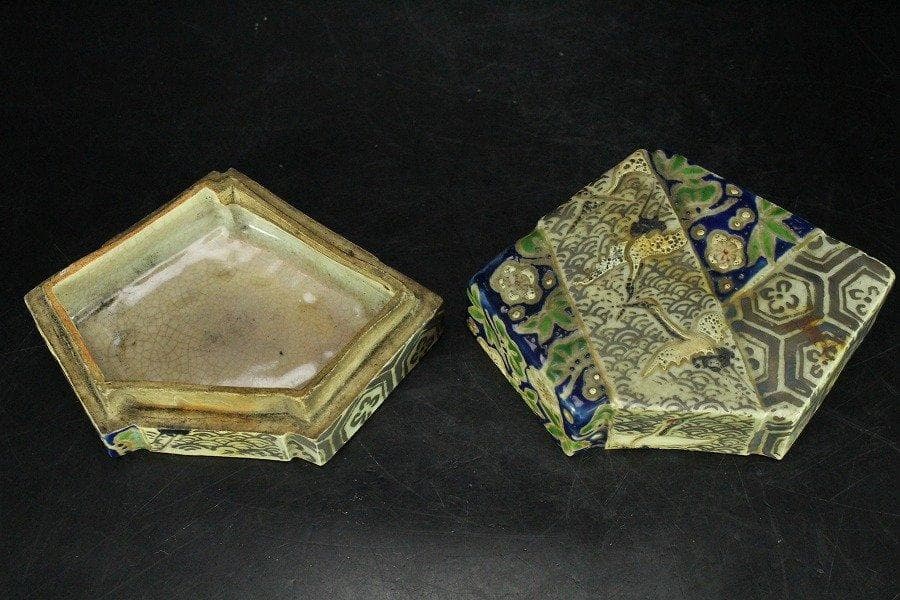 古清水 香合 仁清 在印 10cmx7cm 時代 茶道具 旧家蔵出 - メルカリ