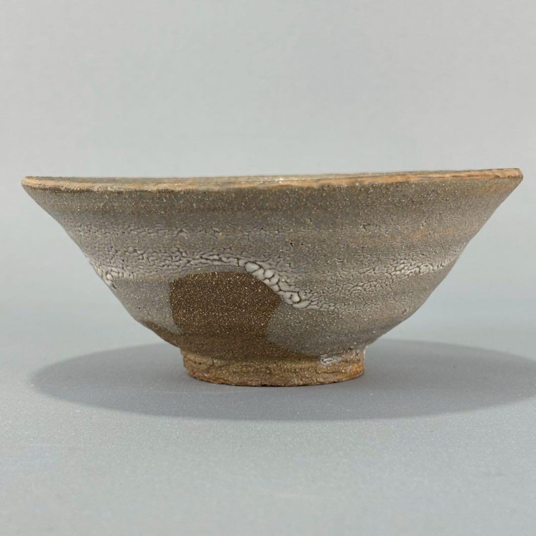 唐津焼 名工 西岡良弘 唐津 茶碗 箱無し 茶道具 煎茶 抹茶碗 父:西岡小