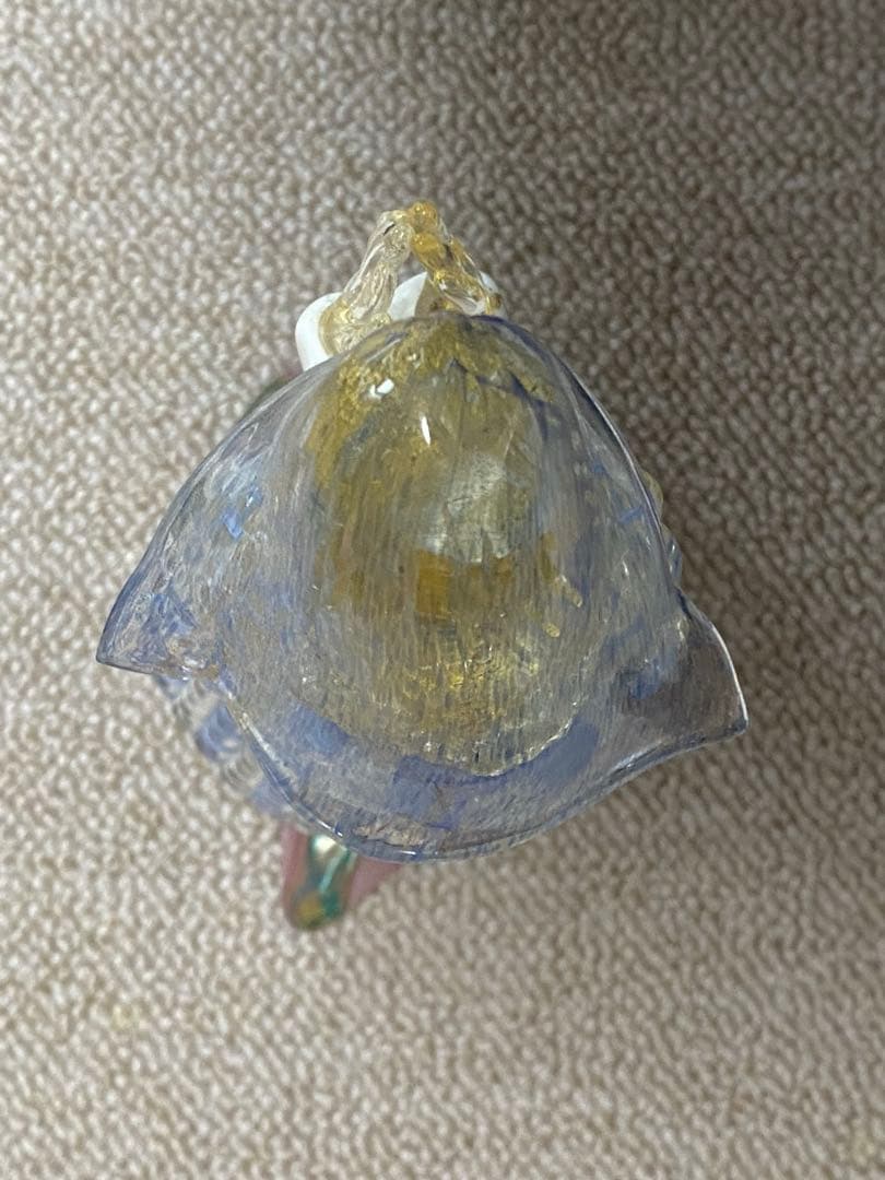 ♦️珍物レア物ムラーノ島 ムラーノグラス マリア像人形 イタリア