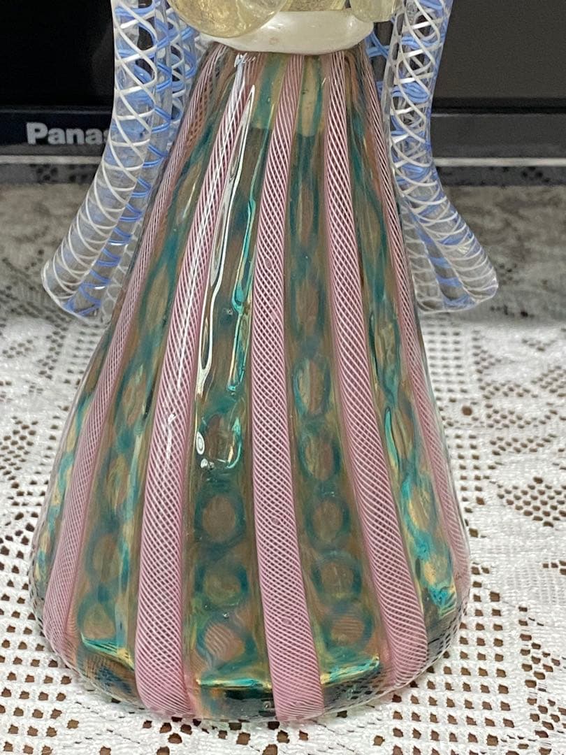 ♦️珍物レア物ムラーノ島 ムラーノグラス マリア像人形 イタリア