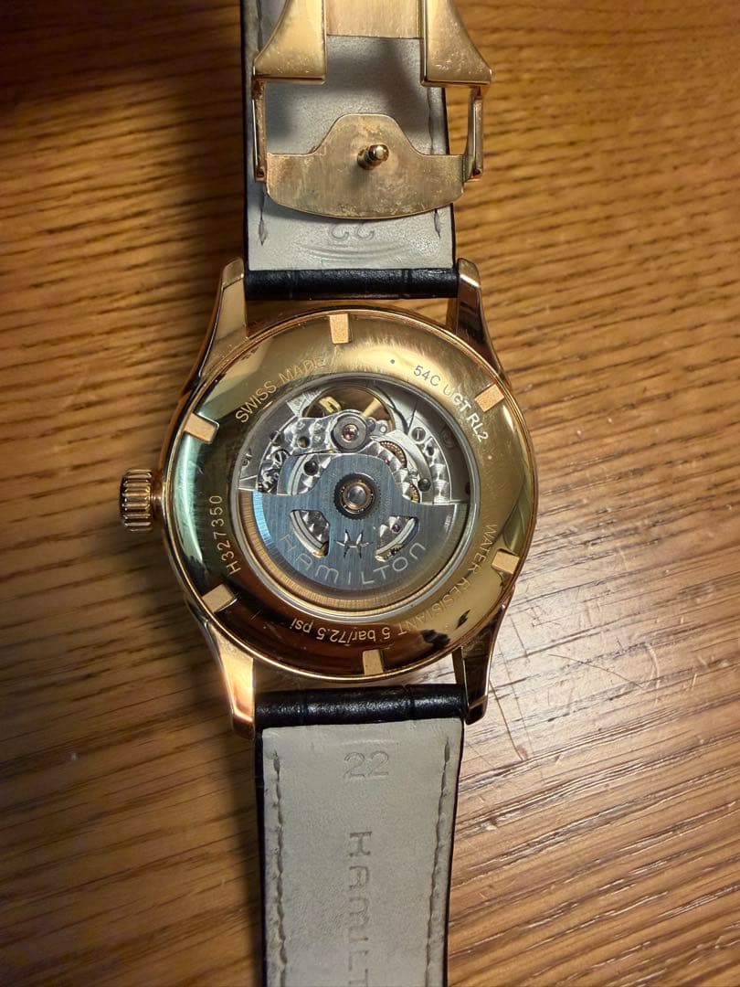 HAMILTON オープンハート42mm